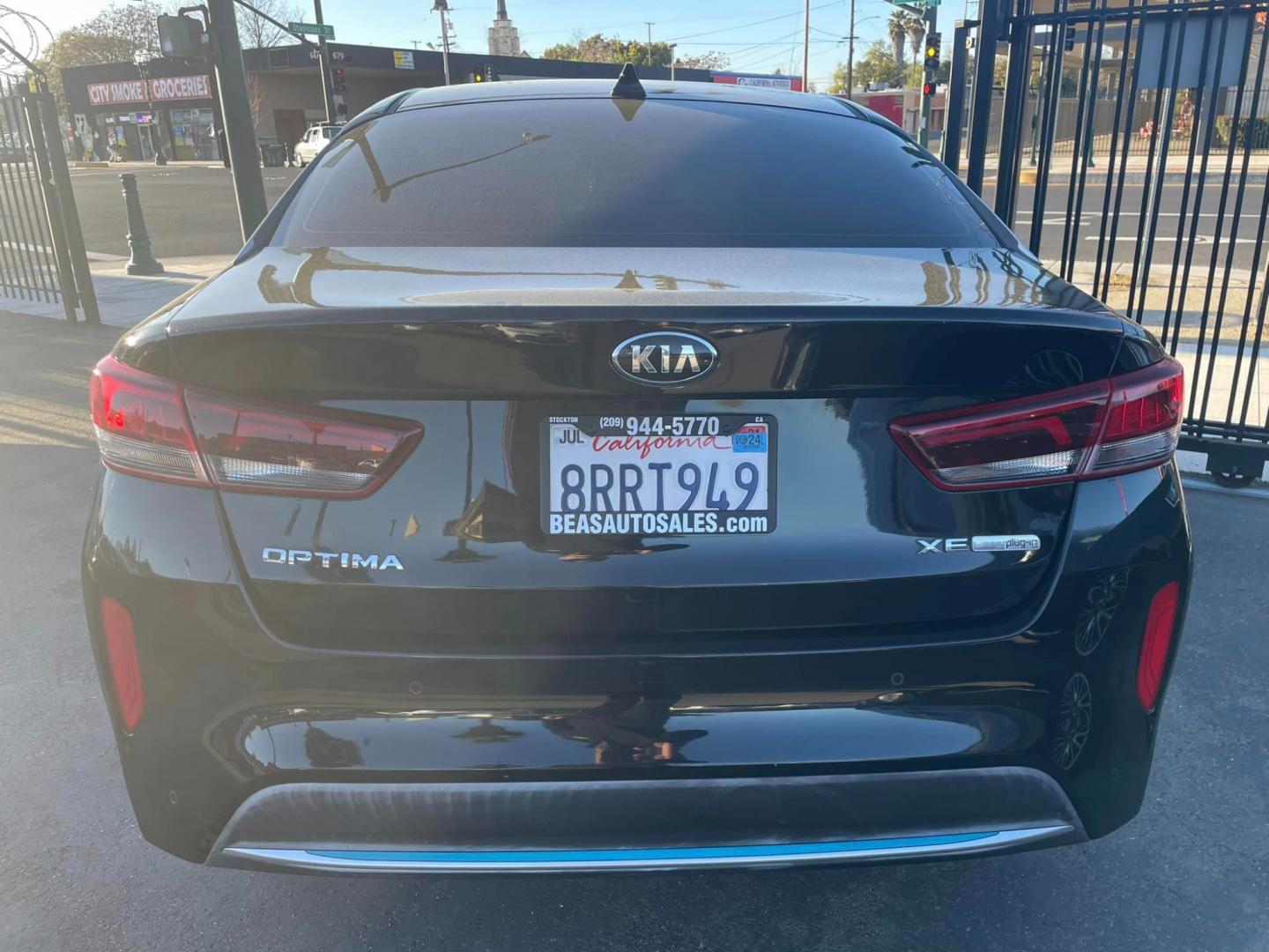 2020 BLACK /BLACK Kia Optima Hybrid (KNAGV4LDXL5) , located at 744 E Miner Ave, Stockton, CA, 95202, (209) 944-5770, 37.956863, -121.282082 - Photo#14